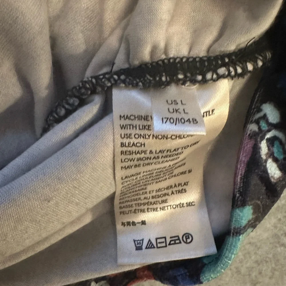 Free People velvet corset top black size L - Picture 6 of 6